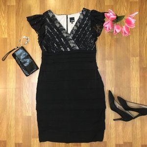 Melrose Black Cocktail/Evening Dress
